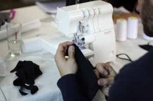 man on the overlock