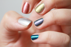 Metallic Nagellack Trend