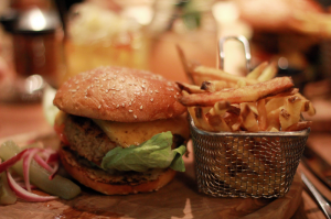 Vegetarischer Burger im Kussmaul getestet