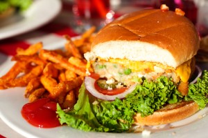 TGI Fridays Veggie-Burger-Test