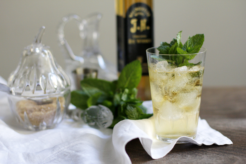 rezept: rye whisky julep cocktail