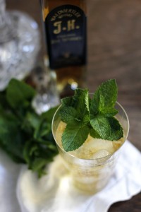 rezept: rye whisky julep cocktail