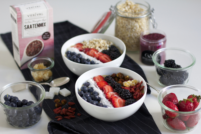 rezept: vegane smoothie bowl | h.anna