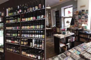 craft beer shop 100 pivo und artforum buchladen | h.anna